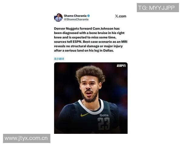 掘金主帅称赞约翰逊开局慢热但细节表现出色不感到担忧