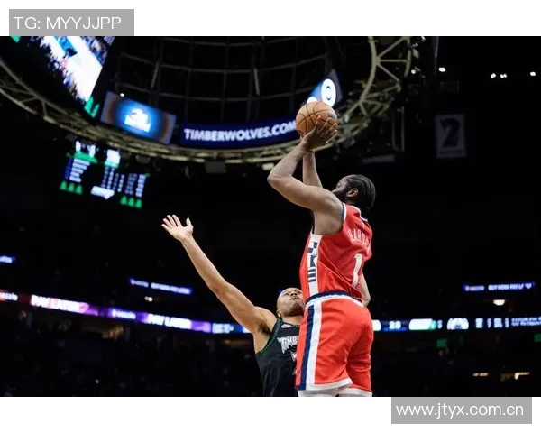 哈登离开火箭后状态回暖场均得分创新高达到26分